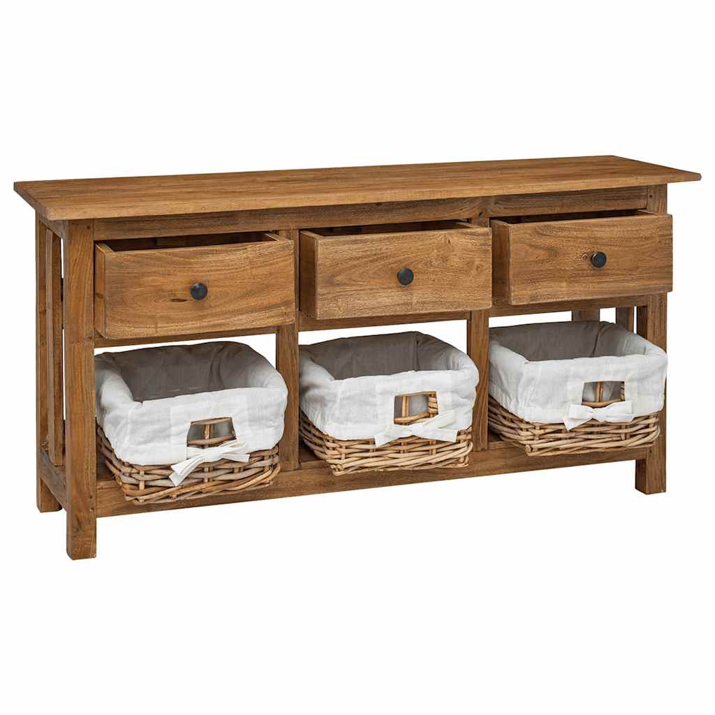 Vidaxl dressoir 100x30x50 cm massief mahoniehout