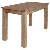 Vidaxl eettafel 120x60x77 cm massief mahoniehout