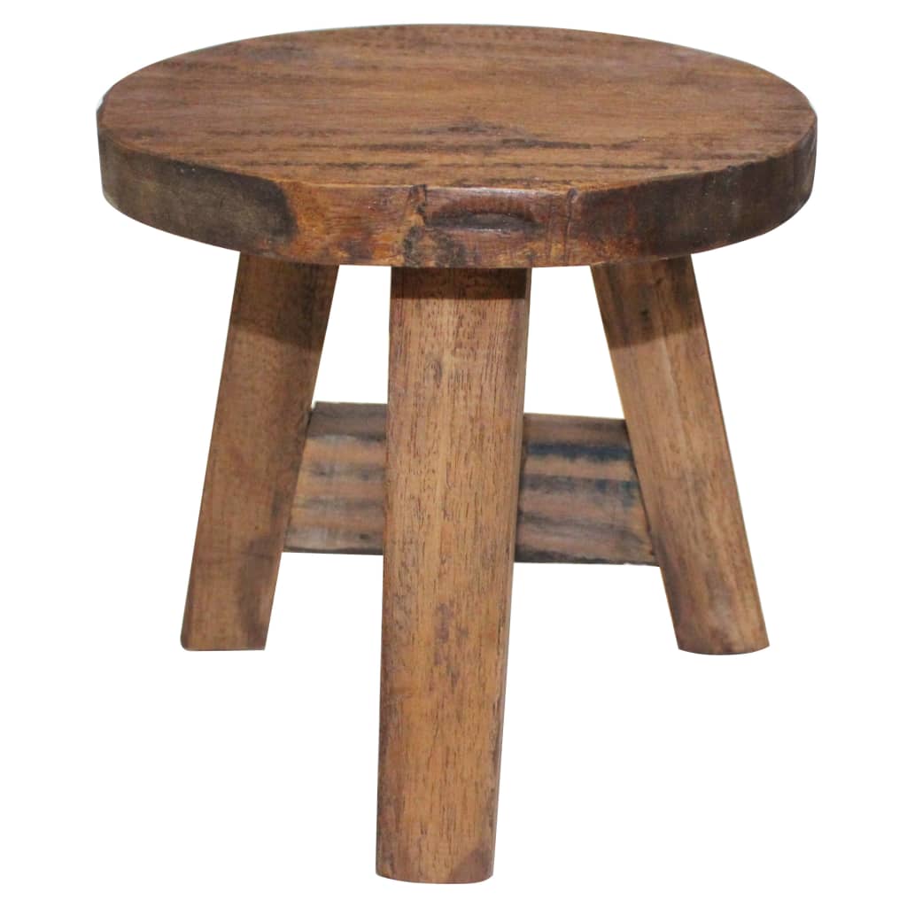 Vidaxl kruk massief mahoniehout
