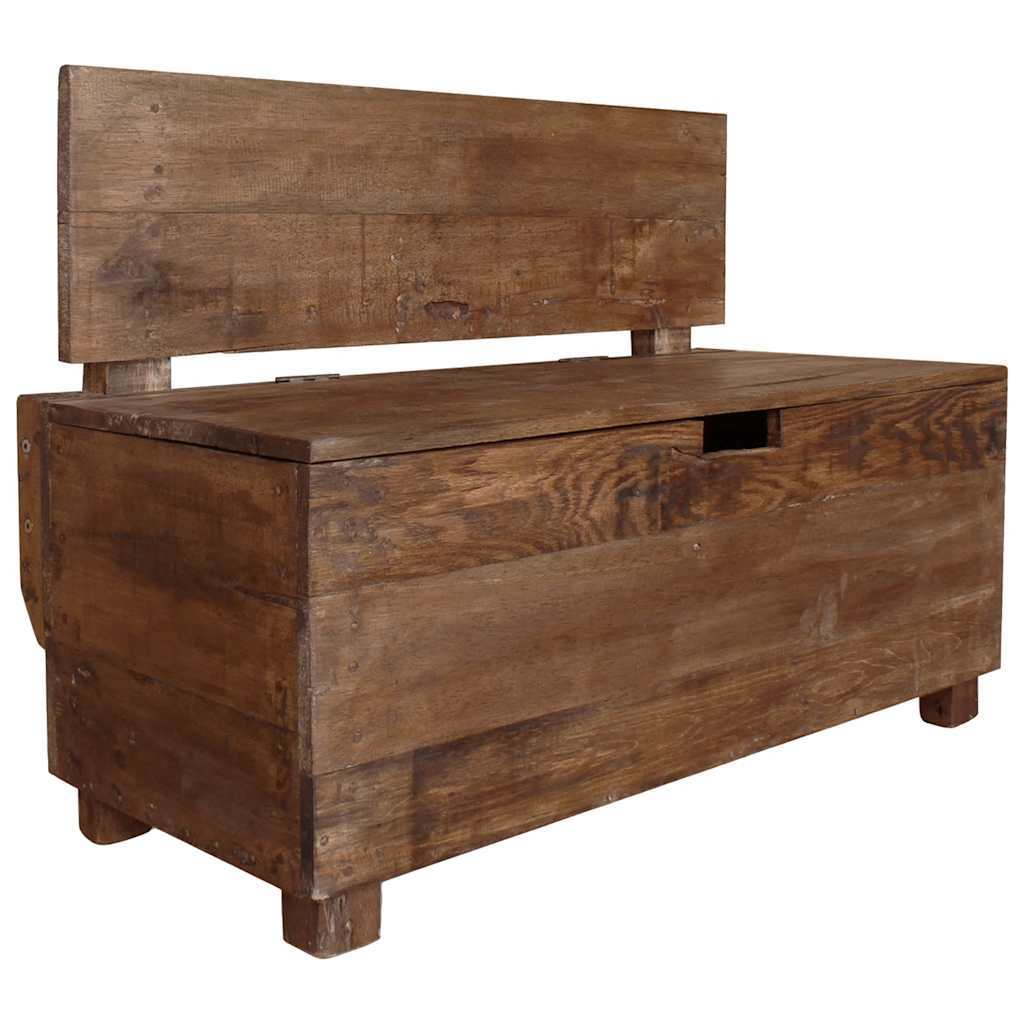 Vidaxl bank 86x40x60 cm massief mahoniehout
