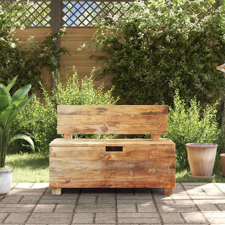 Vidaxl bank 86x40x60 cm massief mahoniehout