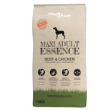 Vidaxl Premium Dog Food Dry Maxi Adult Essence Beef Chicken 15kg