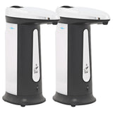 VIDAXL Automatische Seifenspender Infrarotsensor 800 ml 2 PCs
