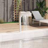 Vidaxl Swimming Pool Fountain 50x30x90 cm Stainless steel silver colored