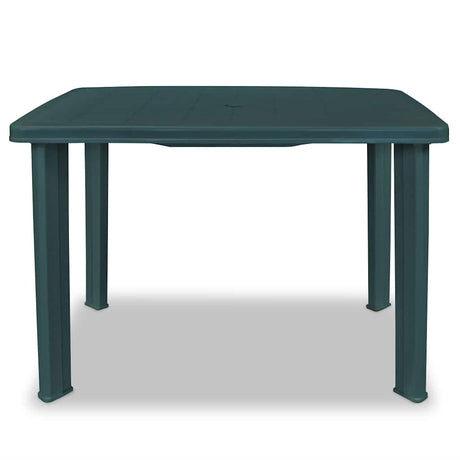 Vidaxl tuintafel 101x68x72 cm kunststof groen