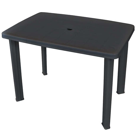 Vidaxl tuintafel 101x68x72 cm kunststof antraciet