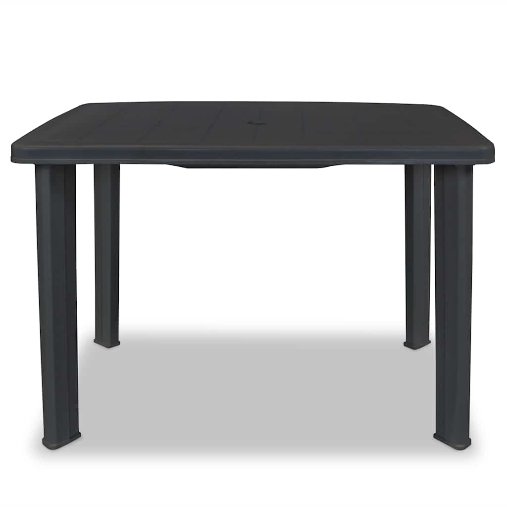 Vidaxl tuintafel 101x68x72 cm kunststof antraciet