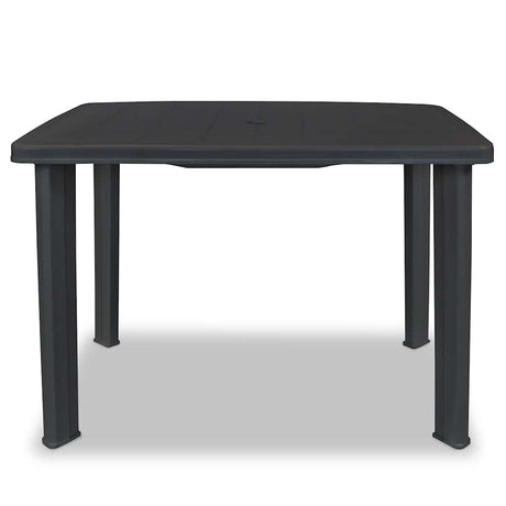 Vidaxl tuintafel 101x68x72 cm kunststof antraciet