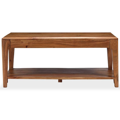 Vidaxl salontafel 88x50x38 cm massief hout