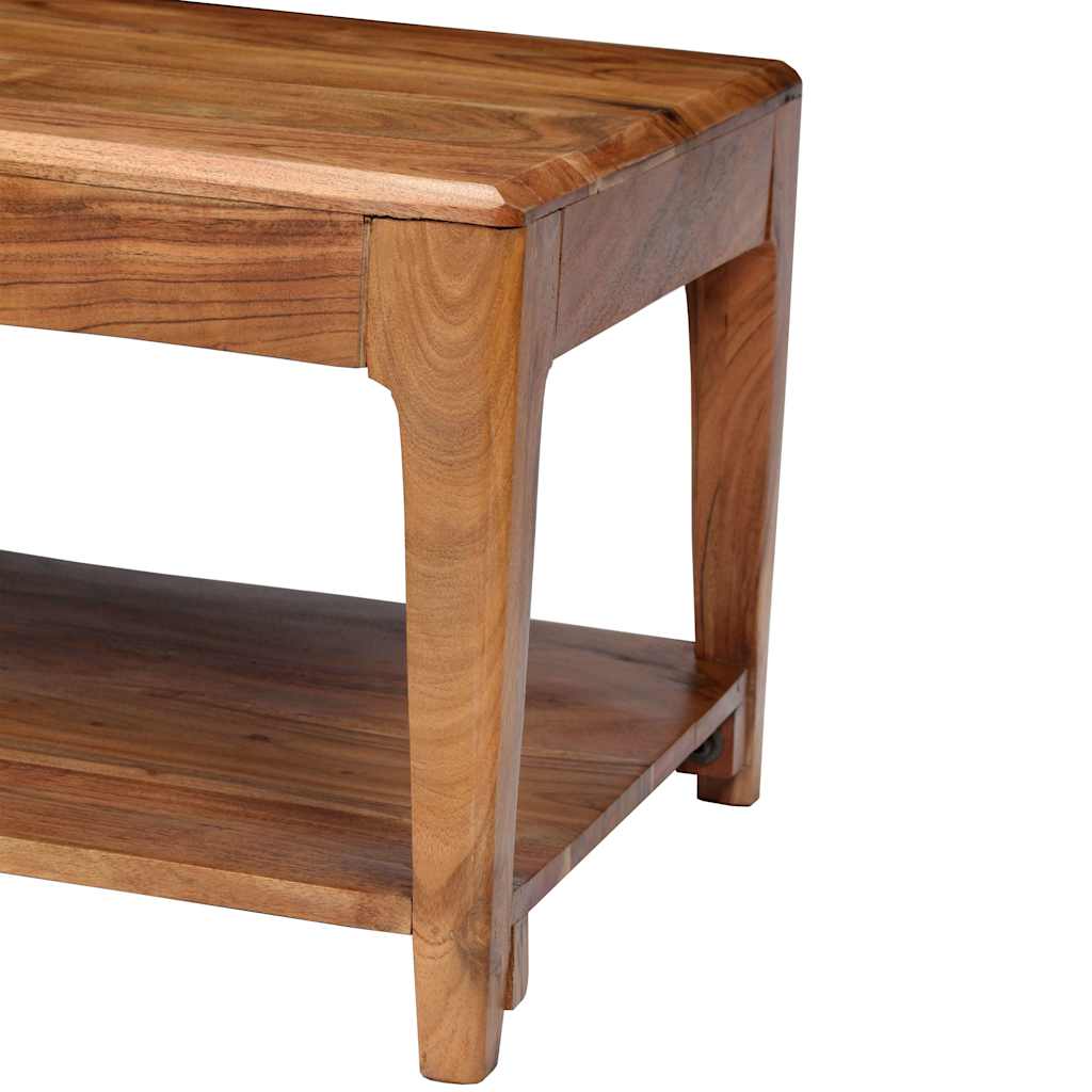 Vidaxl salontafel 88x50x38 cm massief hout