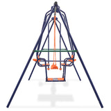 Vidaxl Swings Ensemble avec 5 sièges orange