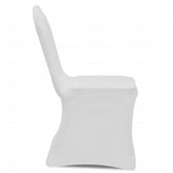 Vidaxl -Sitzabdeckungen Stretch White 100 Sts