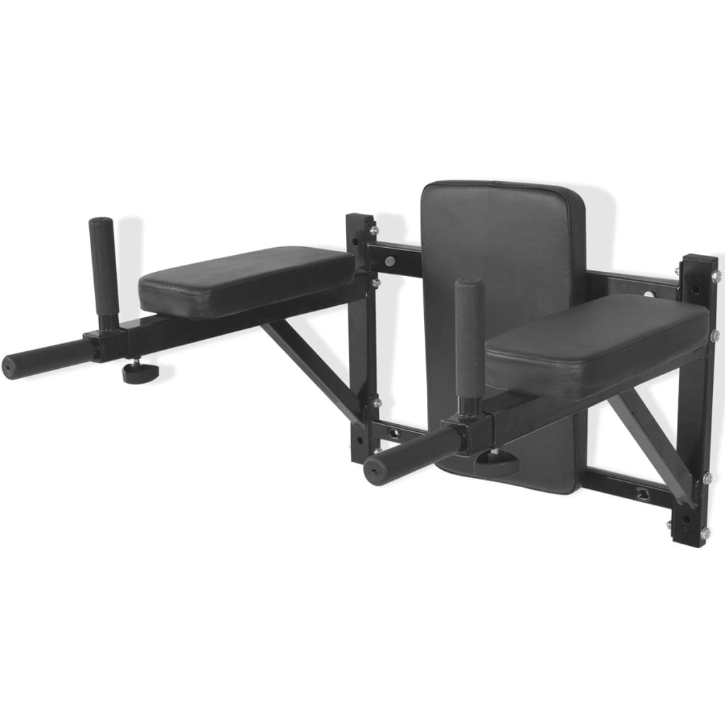 Vidaxl Dipnstation Fitness Dispositif de fitness Black-Consant