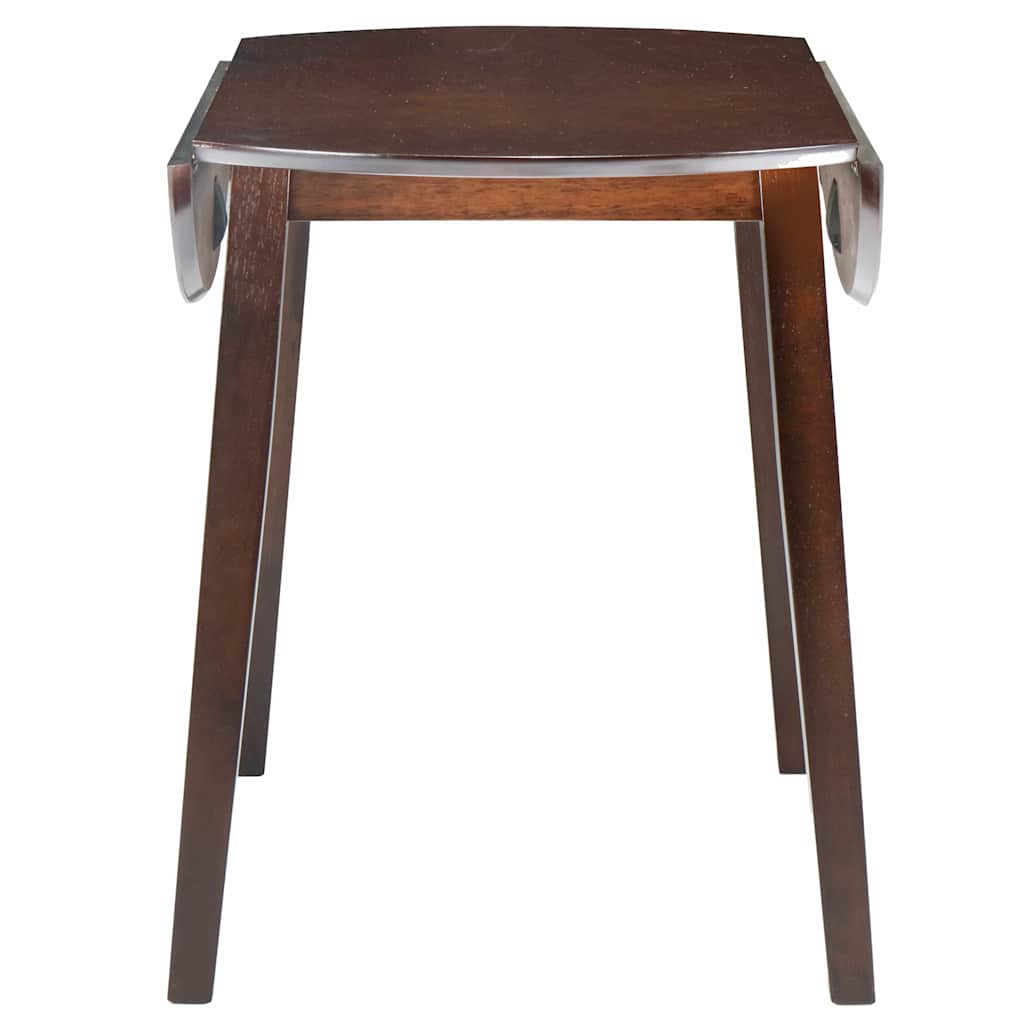 Vidaxl eettafel inklapbaar rond mdf bruin