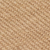 Vidaxl Teppich mit Latex unten 70x130 cm Jute natürlich