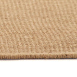 Vidaxl Teppich mit Latex unten 80x160 cm Jute natürlich