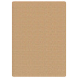 Vidaxl Teppich mit Latex unten 120x180 cm Jute Natürlich