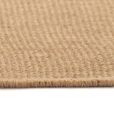 Vidaxl carpet with latex bottom 160x230 cm jute of course