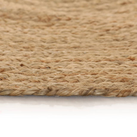 Vidaxl Teppich um 150 cm geflochtene Jute