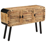Vidaxl dressoir 120x30x76 cm massief mangohout