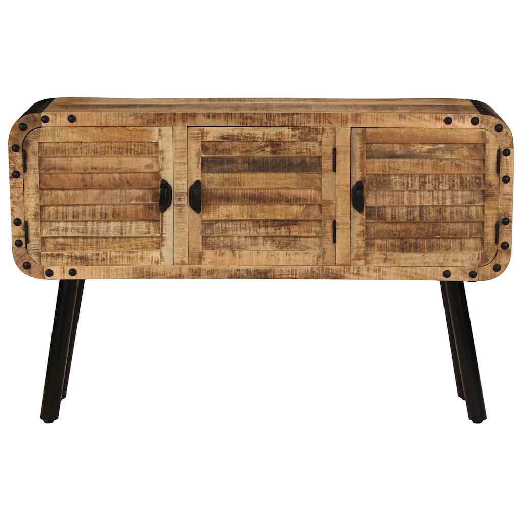 Vidaxl dressoir 120x30x76 cm massief mangohout