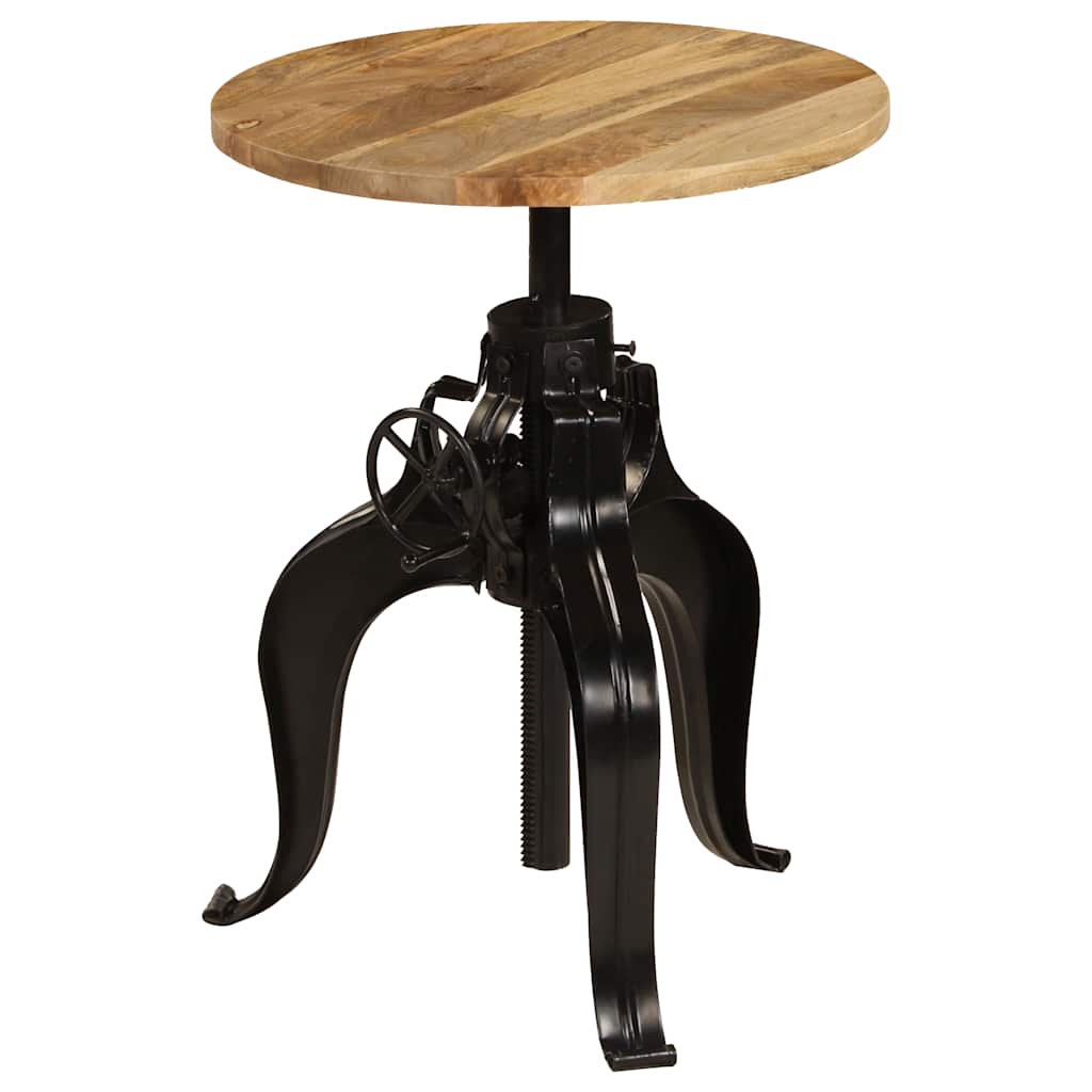 Vidaxl bartafel 60x(76-110) cm massief mangohout