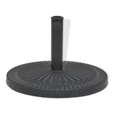 Vidaxl Parasol Fuß um 14 kg Harz schwarz