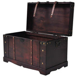 Vidaxl schatkist vintage stijl 66x38x40 cm hout