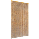 Vidaxx Fliegenvorhang 100x200 cm Bambus