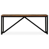 Vidaxl bankje 110x35x45 cm massief gerecycled hout