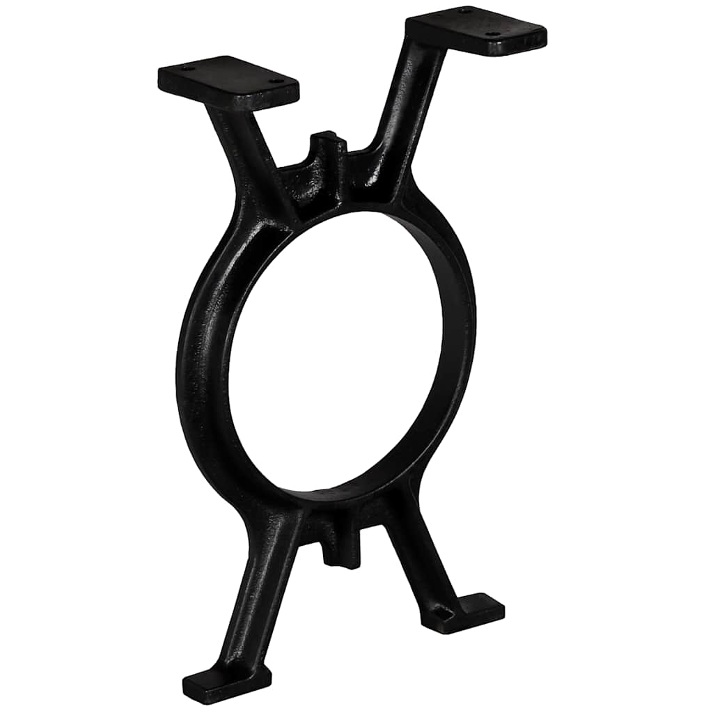 Vidaxl bankpoten 2 st o-frame gietijzer