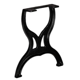 Vidaxl bankpoten 2 st x-frame gietijzer