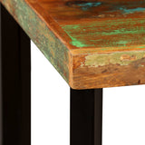 Vidaxl bartafel 60x60x107 cm massief gerecycled hout