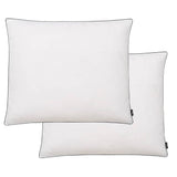 VidaXL cushions 2 st light 70x60 cm down filling white