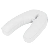 Vidaxl Schwangerschaftskissen J-förmig 54x (36-43) cm weiß