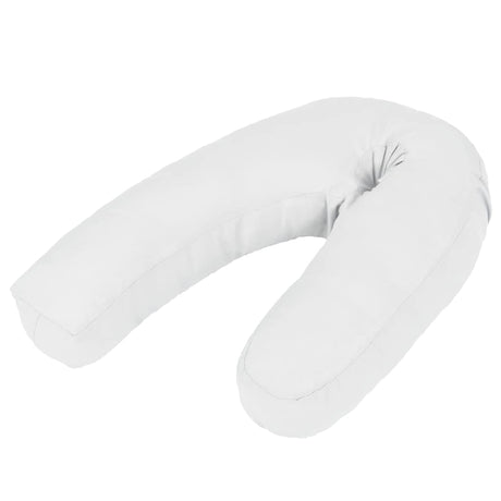 Vidaxl Schwangerschaftskissen J-förmig 54x (36-43) cm weiß
