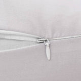 Vidaxl Schwangerschaftskissen J-förmig 54x (36-43) cm Grau