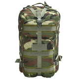 Vidaxl sac à dos de style armée 50 l camouflage