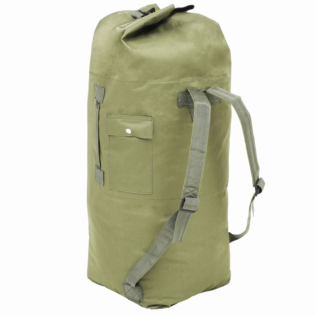 Vidaxl Sports Sac Style Army 85 L Olive vert