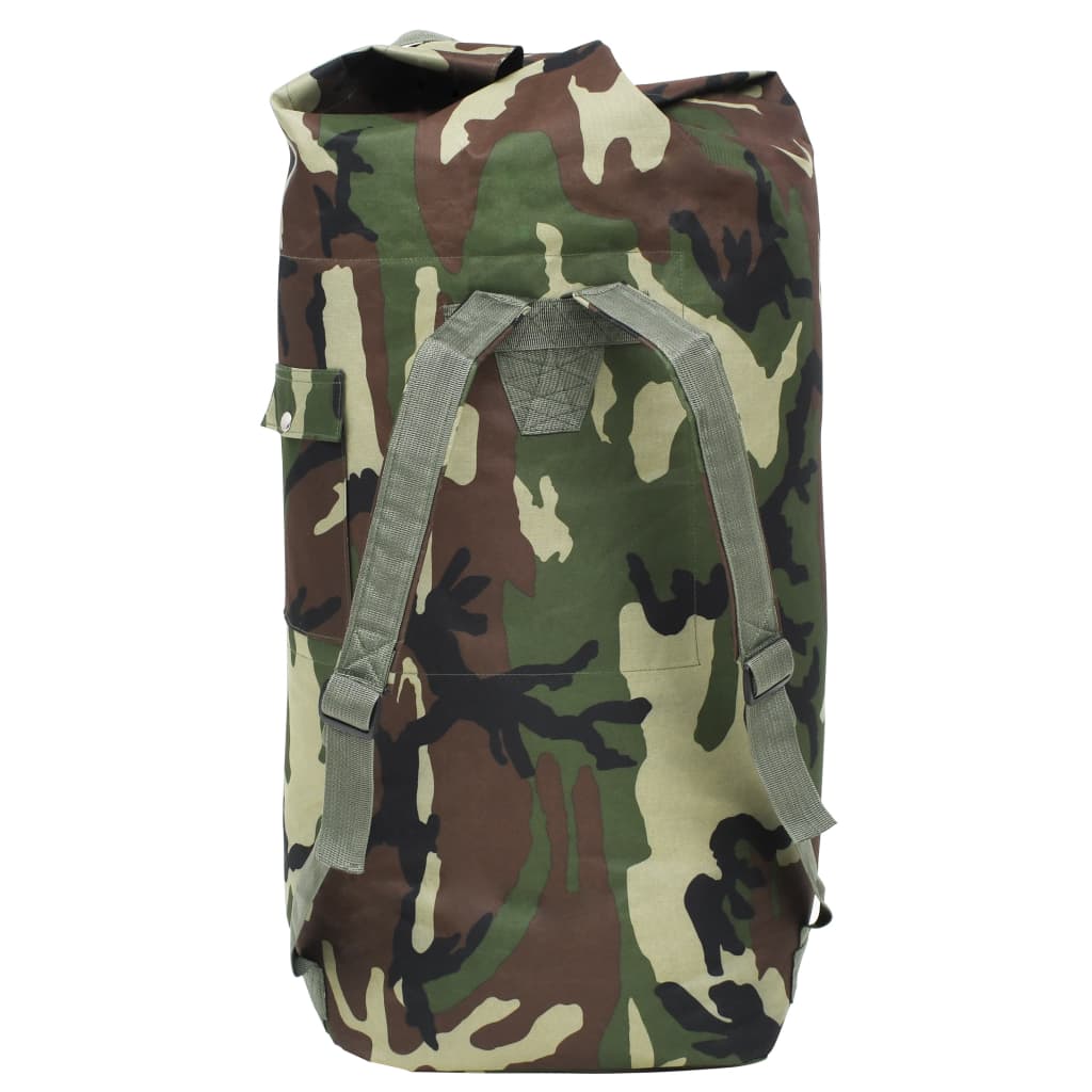 Vidaxl Sports Bag Army Style 85 L Kamuflage