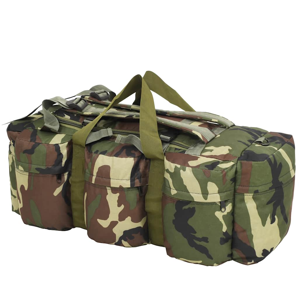 Vidaxl Plunjezak 3-in-1-Armeestil 45 l Tarnung