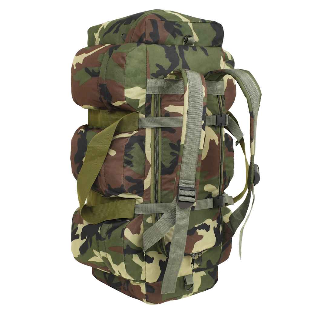 Vidaxl Plunjezak 3-in-1-Armeestil 45 l Tarnung