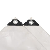 Vidaxl -Gerät 650 g m² 2x3 m Weiß