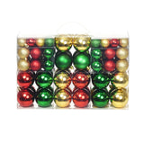 Vidaxl Christmas balls 100 st red golden green green