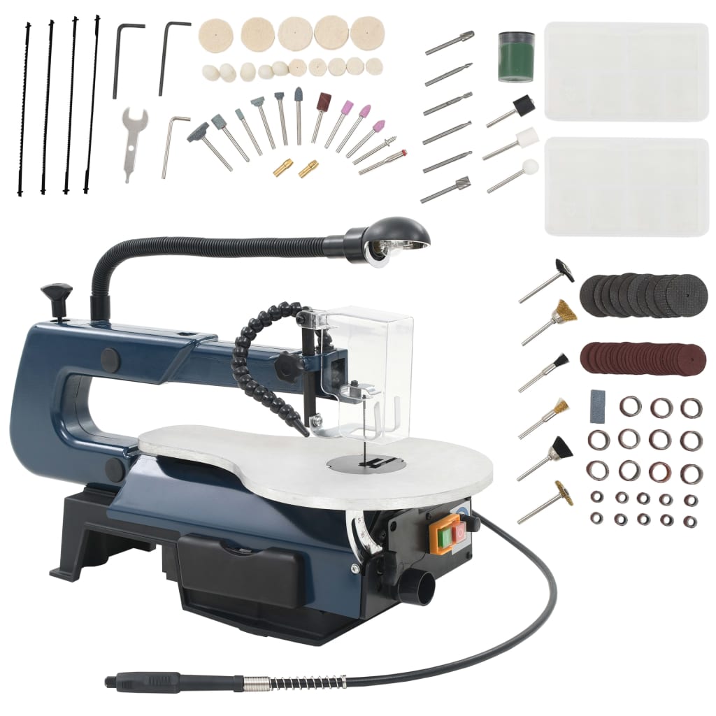 Vidaxl Miggull Saw set 125 w 252 mm 108 pièces