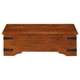 Vidaxl salontafel 110x55x35 cm massief acaciahout met honingafwerking