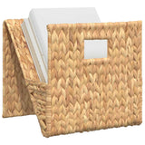 Vidaxl tijdschrifthouder 31x31x31 cm waterhyacint