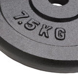 Disky Vidaxl Halter Discs 4 ST 4X7,5 kg litiny