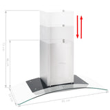 Vidaxl Wall Extractor Hood 756 M³ U LED 90 cm rostfritt stål