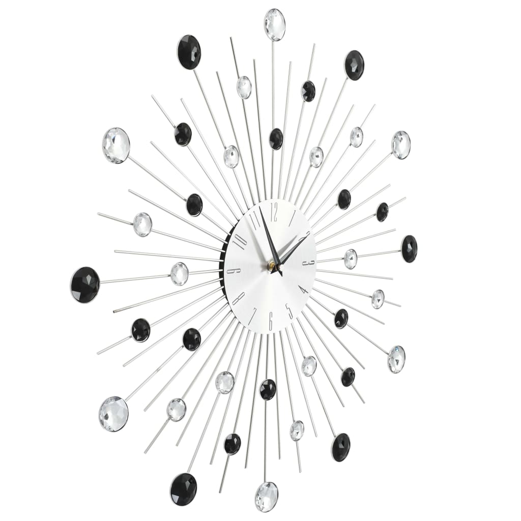 Vidaxl Wanduhr mit Quarzmechanismus 50 cm modernes Design